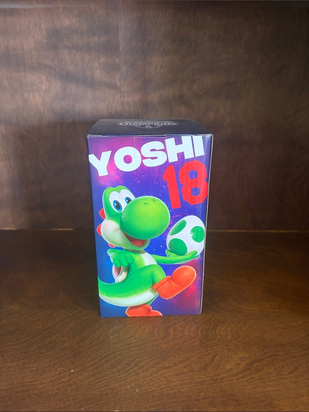 Yoshi 18 Collectible - Dodgers back to back commemorative bobble head.